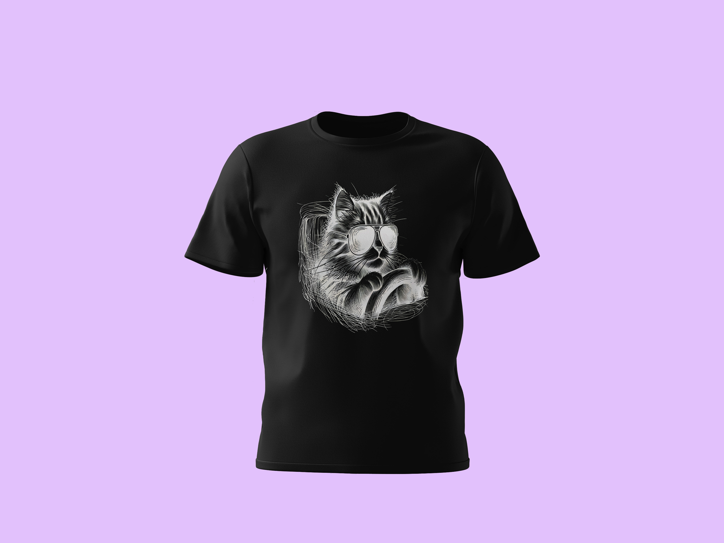 Cat Racer - Unisex t-shirt