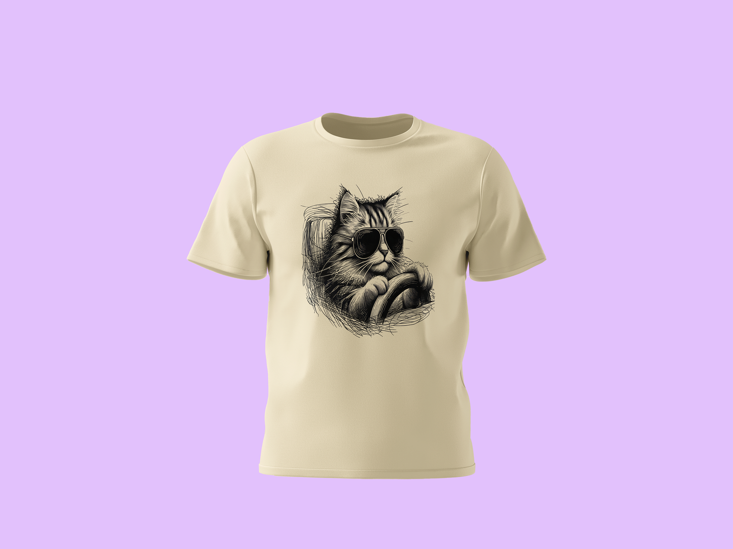 Cat Racer - Unisex t-shirt