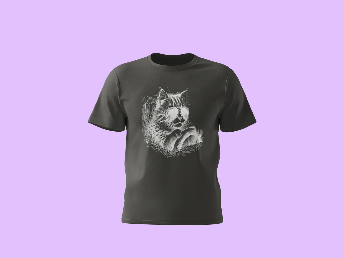 Cat Racer - Unisex t-shirt