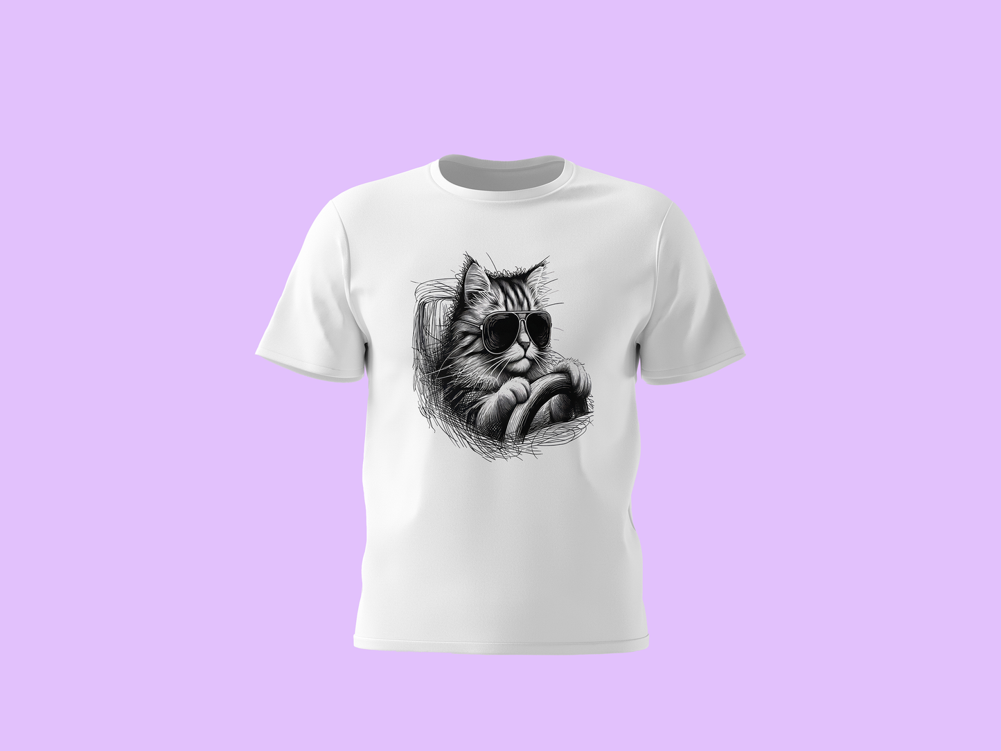 Cat Racer - Unisex t-shirt